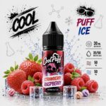 CoolPuff Strawberry Raspberry Likit çilek ve ahududu aromalı puff salt likit