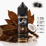 CoolPuff Supreme Hindistan cevizli çikolatalı tütün likiti şişesi